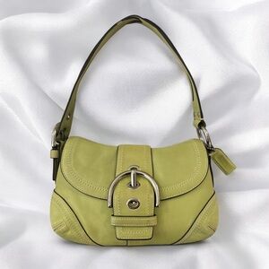 Elegant Lime Green Shoulder Bag